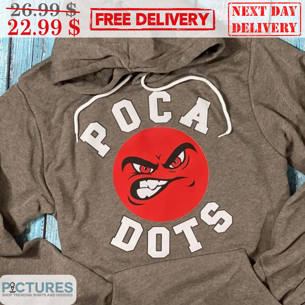 Red Angry Poca Dots Shirt