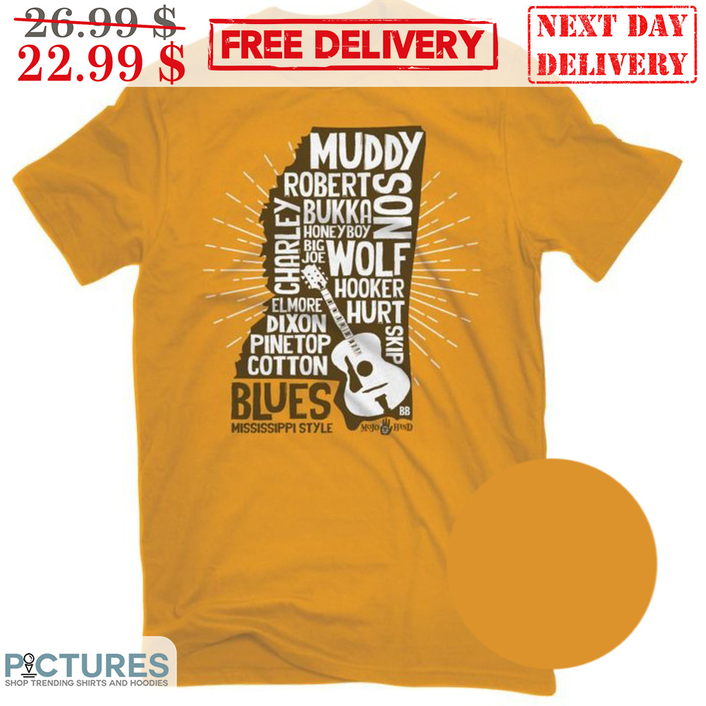 Guitar The Mississippi Delta Blues Shirt