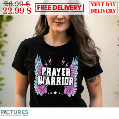 Prayer Warrior Wings Vintage Shirt