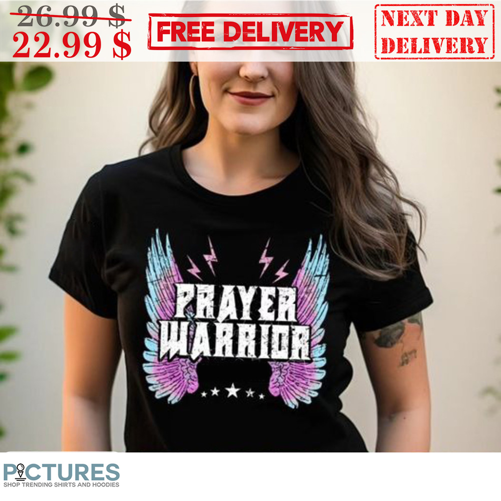 Prayer Warrior Wings Vintage Shirt