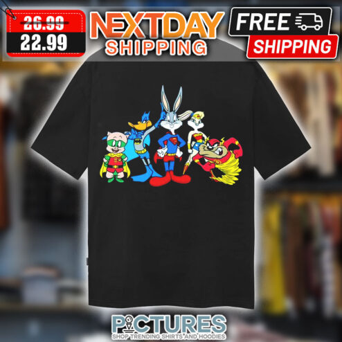 Looney Tunes Cosplay DC Comics Justice League Characters Shirt
