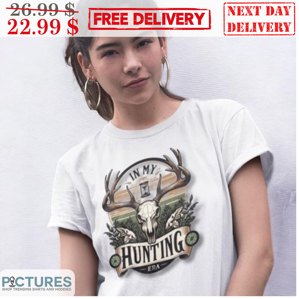 In My Hunting Era Deer Bull Vintage Shirt