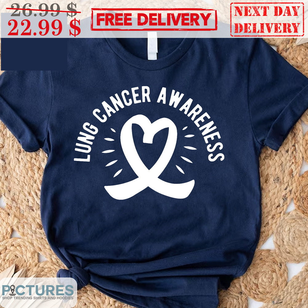 In November We Wear White Lung Cancer Awareness Shirt