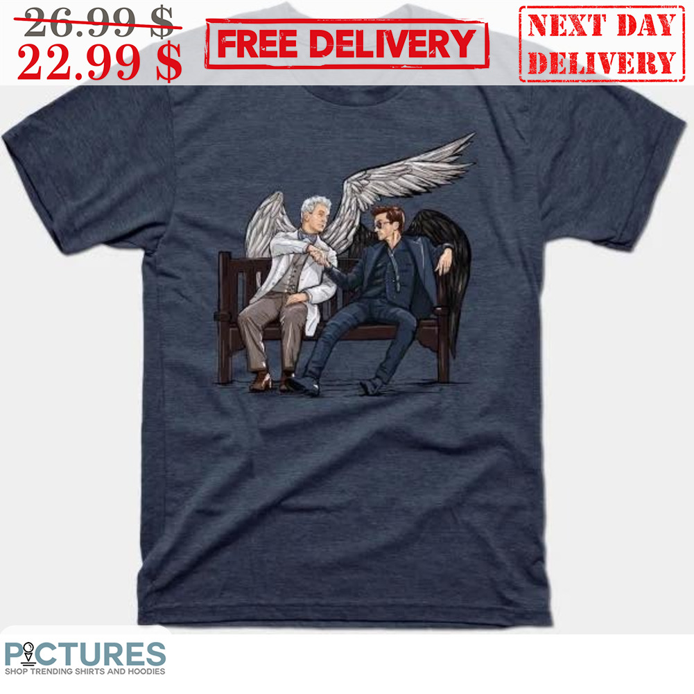 Good Omens Aziraphale Handshake Crowley Shirt