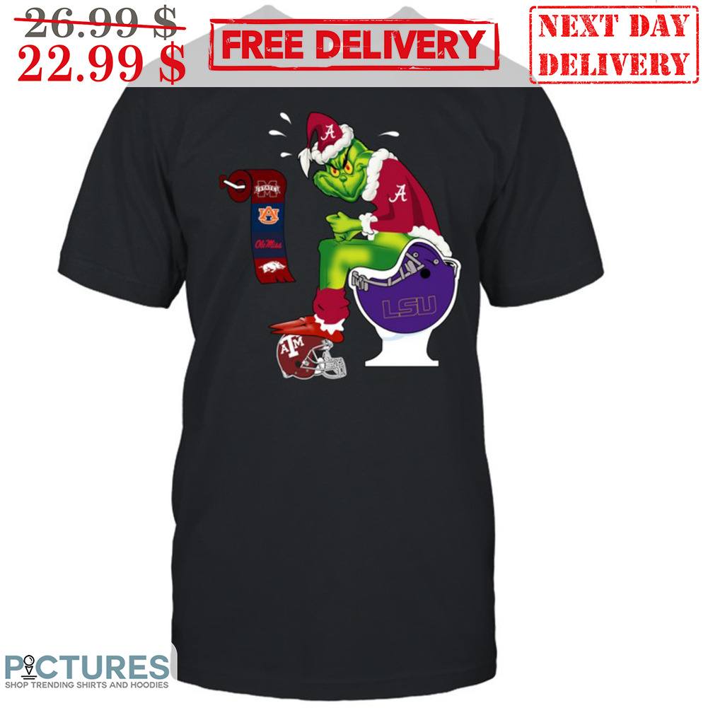 The Grinch Toilet LSU Tigers NCAA Shirt