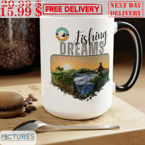 Fishing Dreams Sunset Mug