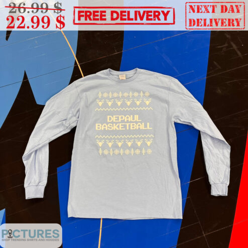 Depaul Basketball Merry Christmas Ugly Shirt