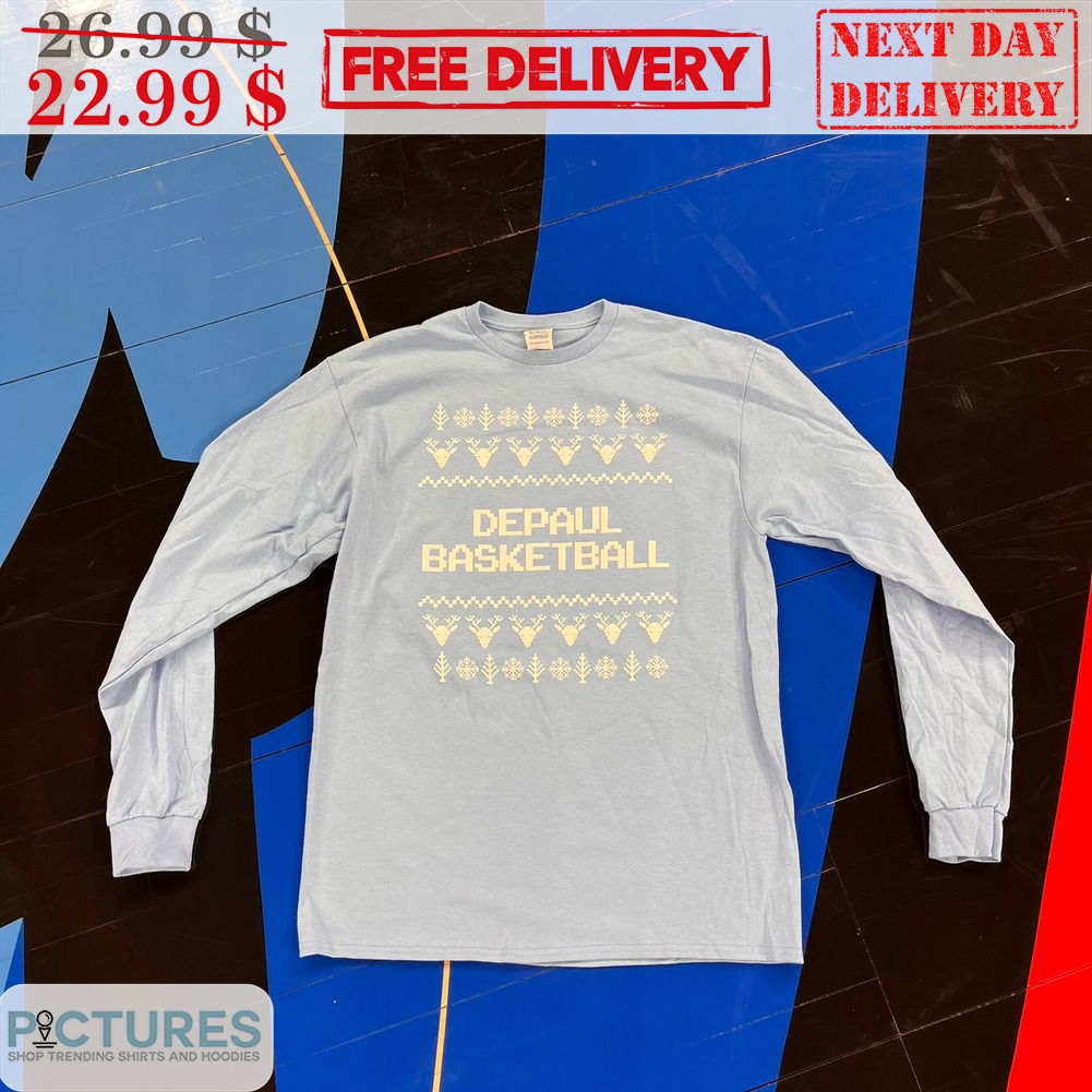 Depaul Basketball Merry Christmas Ugly Shirt