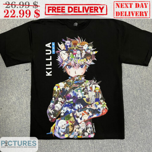 Killua Hunter X Hunter All Characters Remember Art Anime Shirt