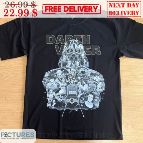 Darth Vader May The Force Be With You Star Wars All Characters Art Shirt