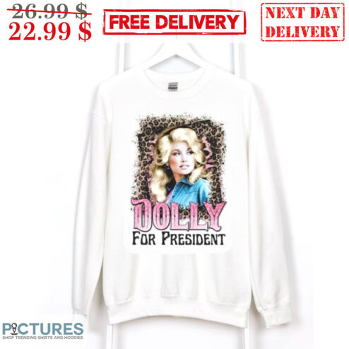Dolly Pattern Dolly For President Leopard Shirt