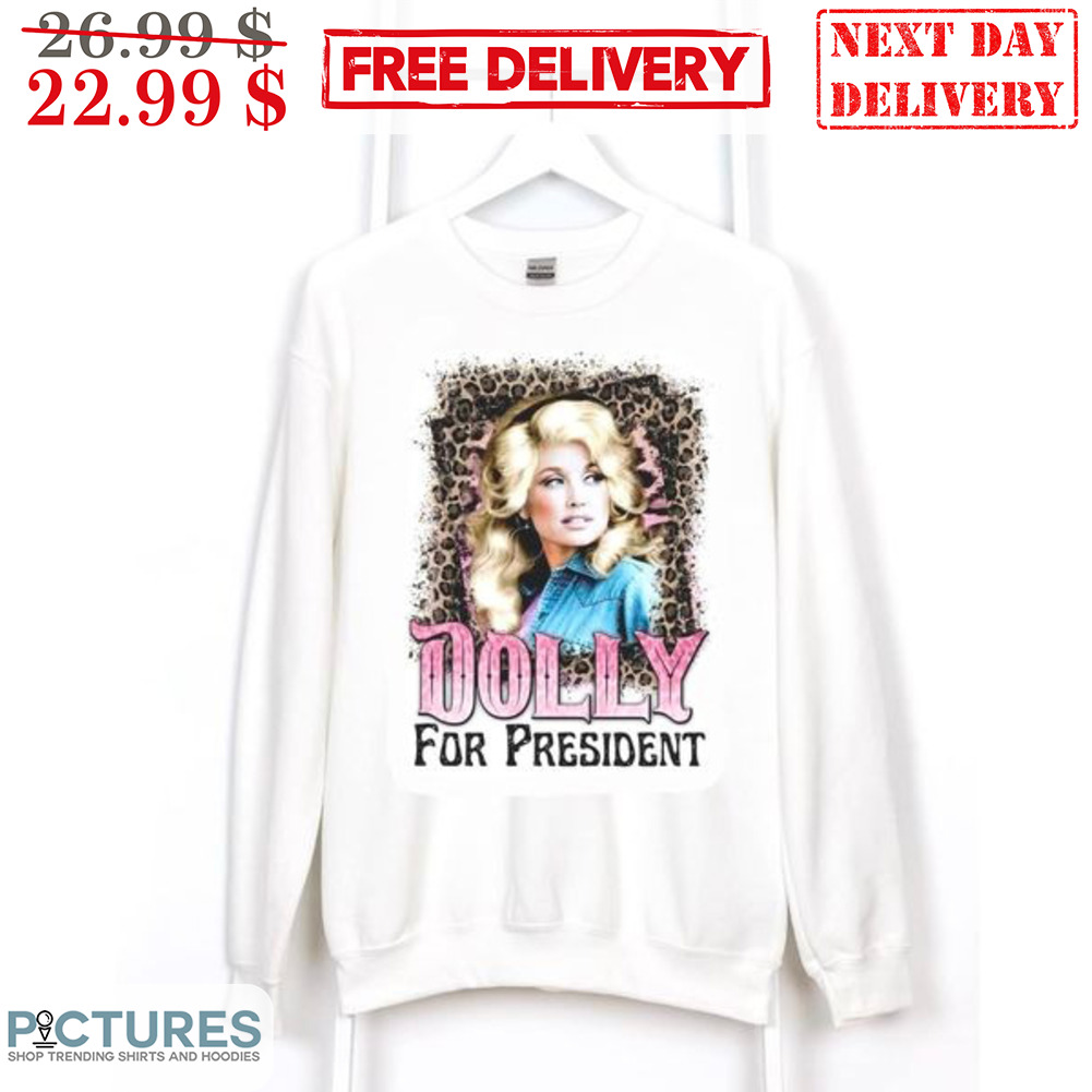 Dolly Pattern Dolly For President Leopard Shirt
