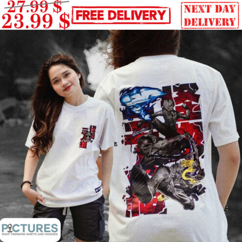 Monsters Trio Luffy Zoro Sanji One Piece Characters Shirt