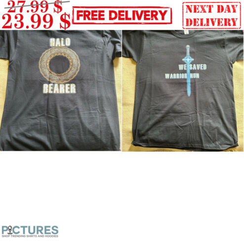 Sword We Saved Warrior Nun Halo Bearer Shirt