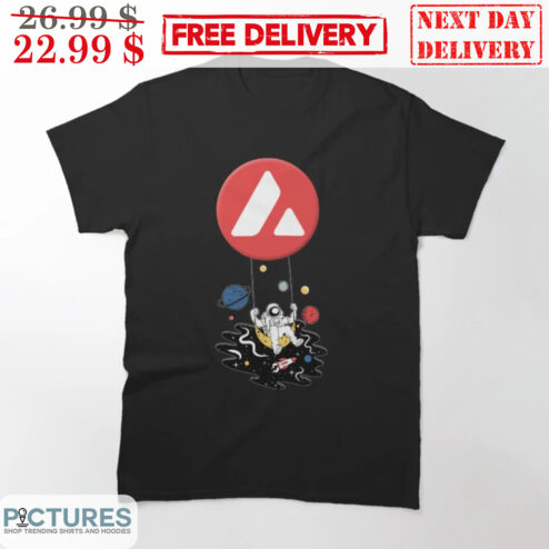Avalanche To The Moon Astronaut Swing Space Shirt