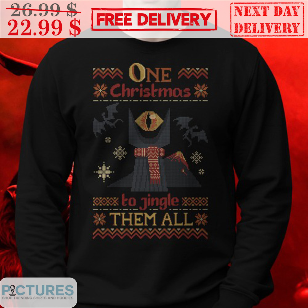 Cat One Christmas To Jingle Them All Ugly Shirt