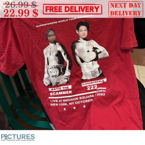 Custom Face Superpowers World Tour Presents Live At Madison Square Shirt