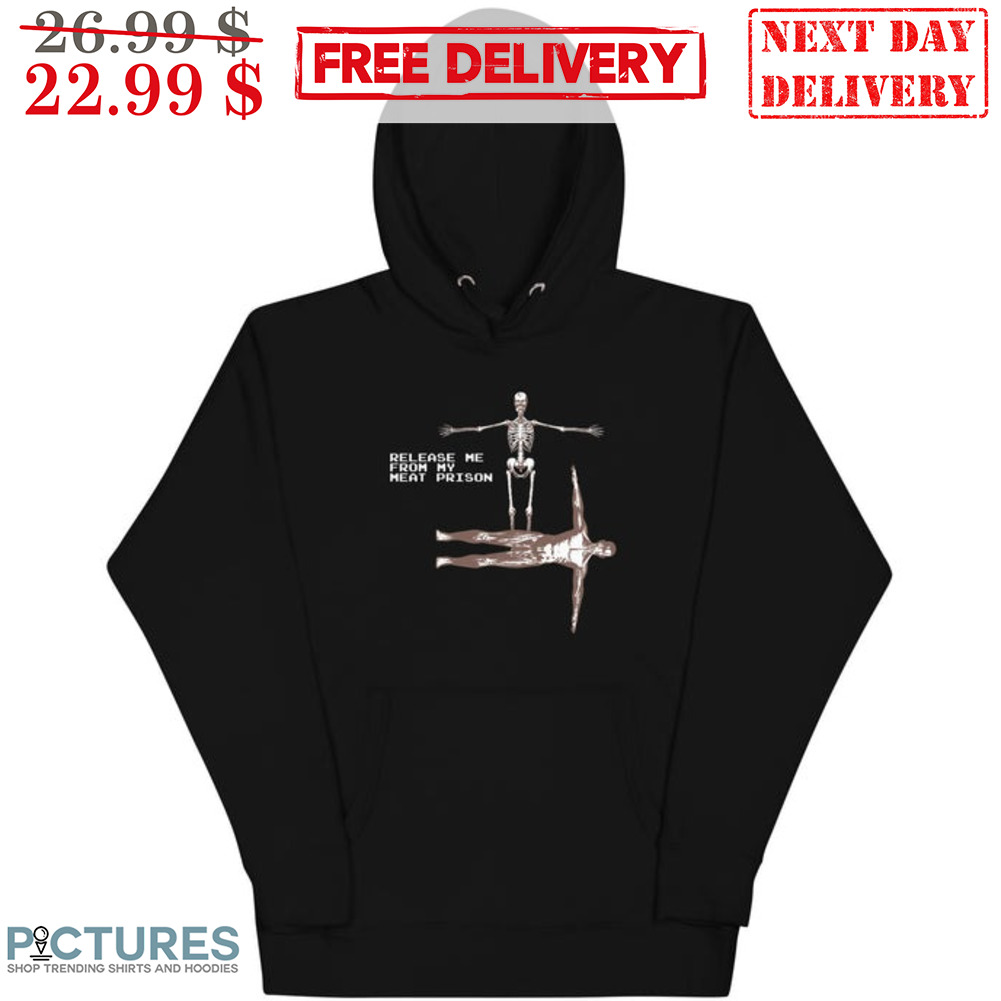 Skeleton Release Me From My Meat Prison Shirt
