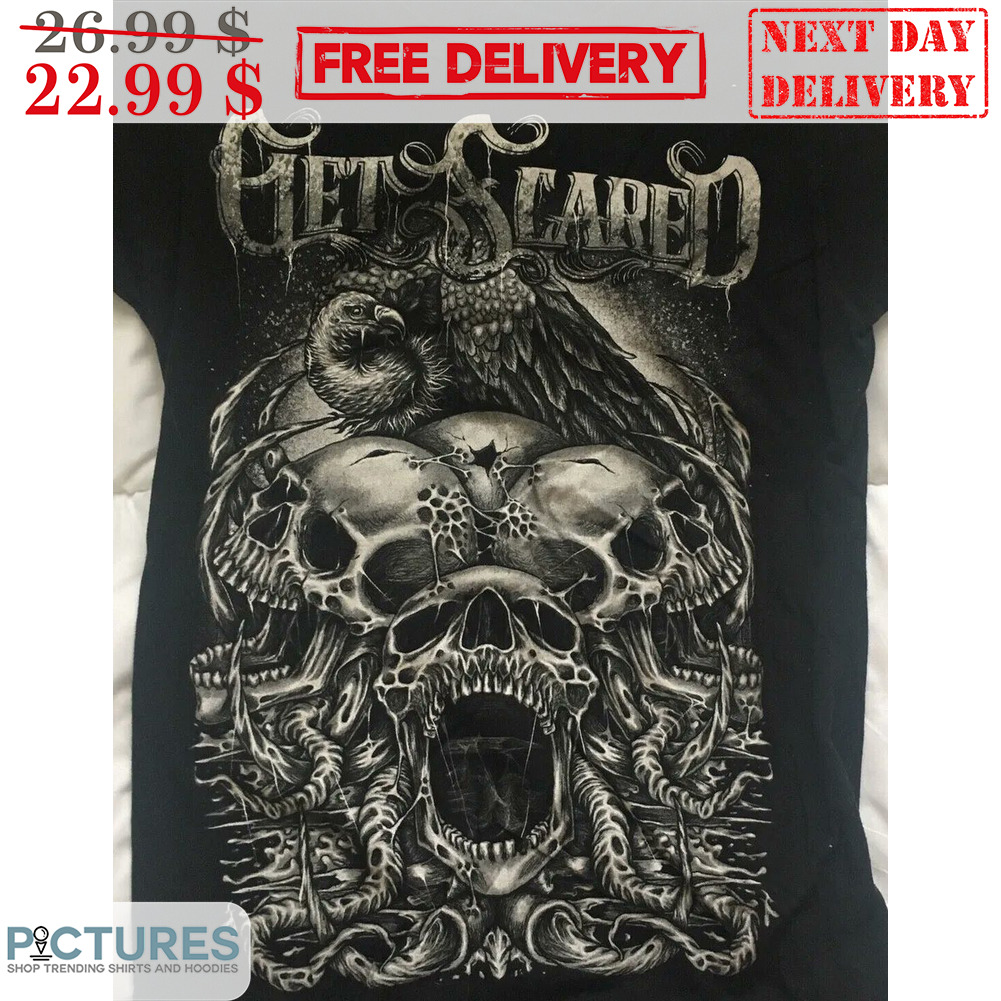Skulls Get Scared Vulture Shirt