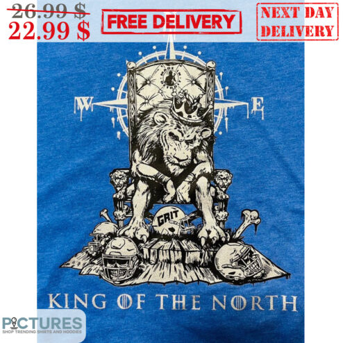 Detroit Lions King OF The North NFL Shirt