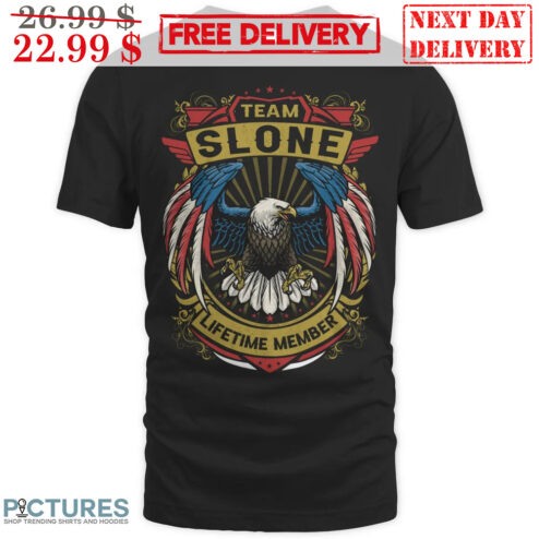 Team Slone Lifetime Member Eagles American Shirt