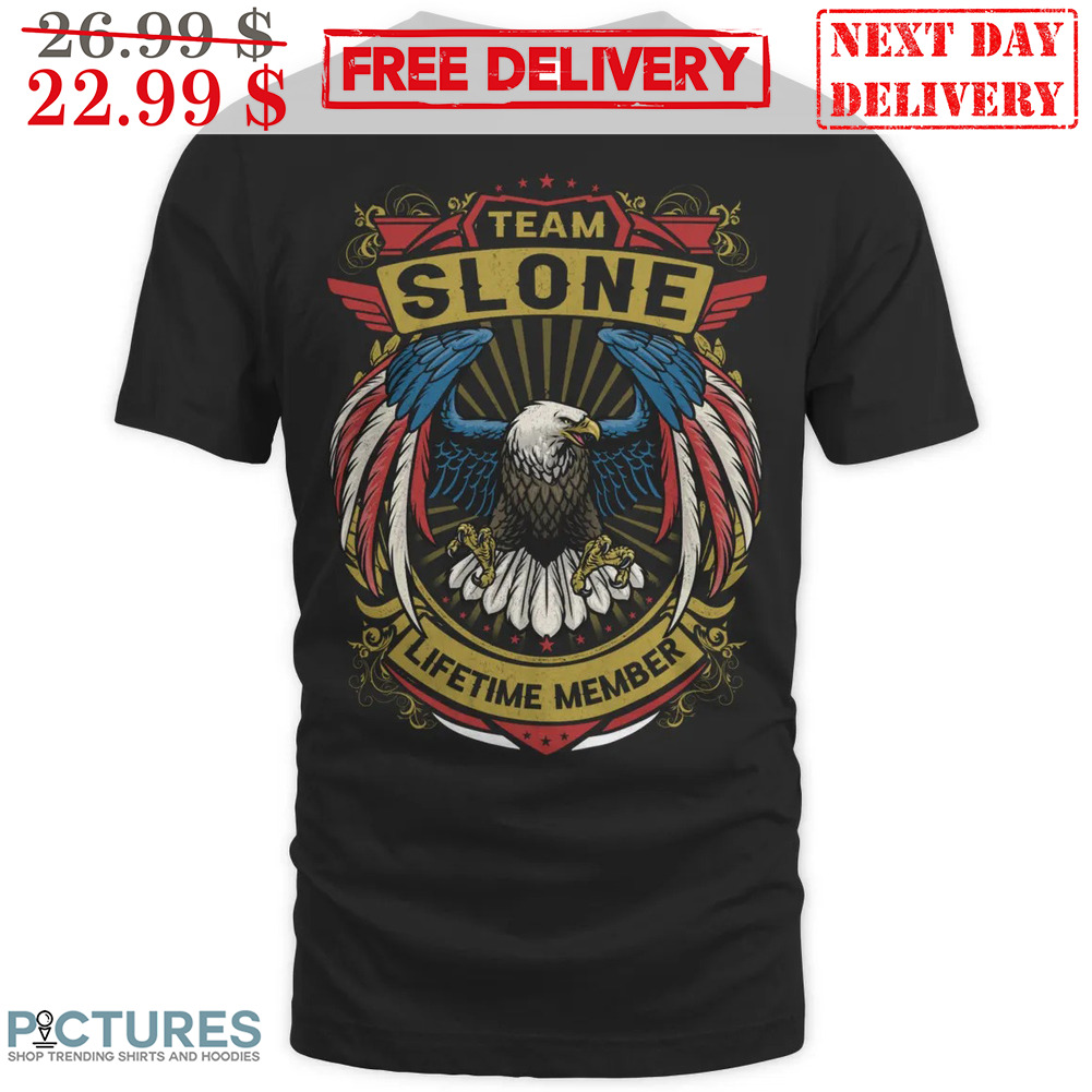 Team Slone Lifetime Member Eagles American Shirt