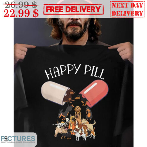 Keanu Reeves Happy Poll Dogs Shirt