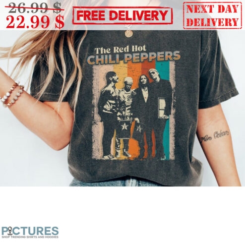 The Red Hot Chili Peppers Band Retro Vintage Shirt