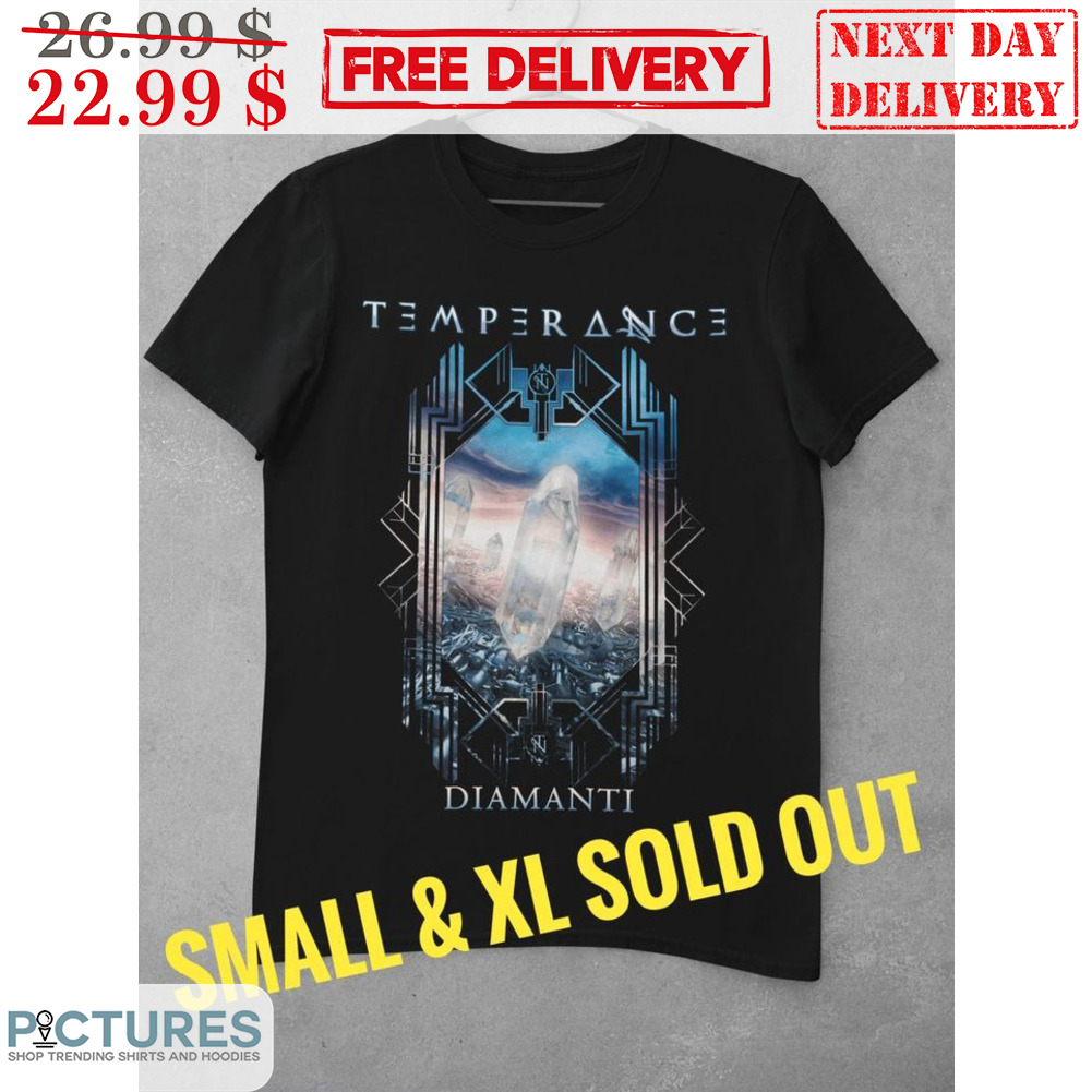 Temperance Diamanti Metal Albums Shirt