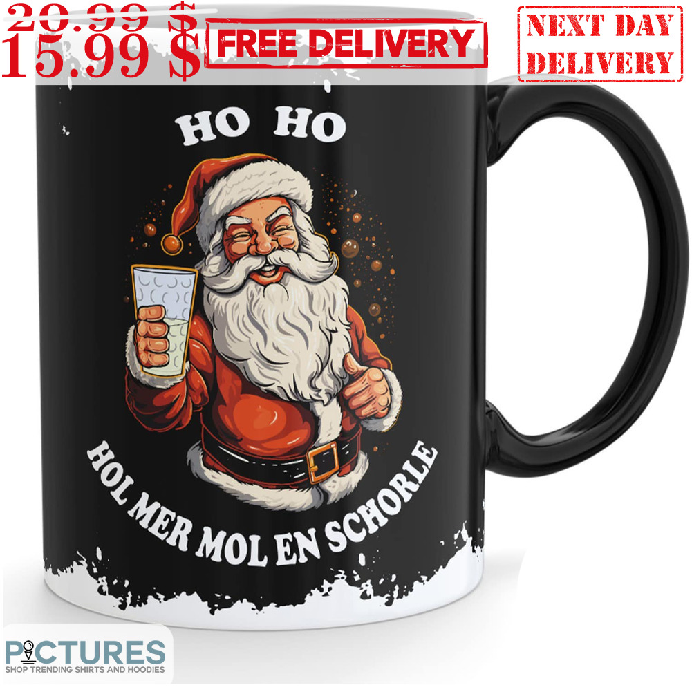 Hot dark chocolate in Christmas mug (ho-ho-ho) 200 Grs - The