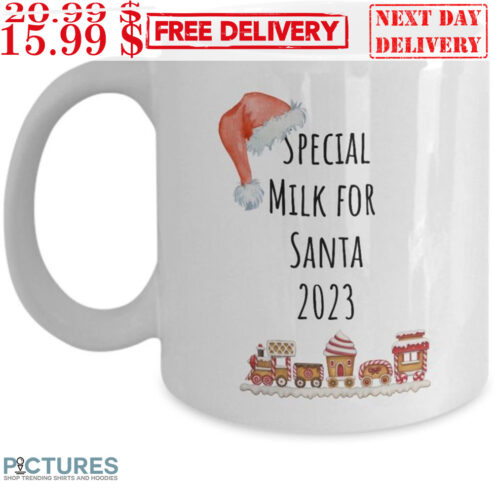 Train Special Milk For Santa 2023 Mug