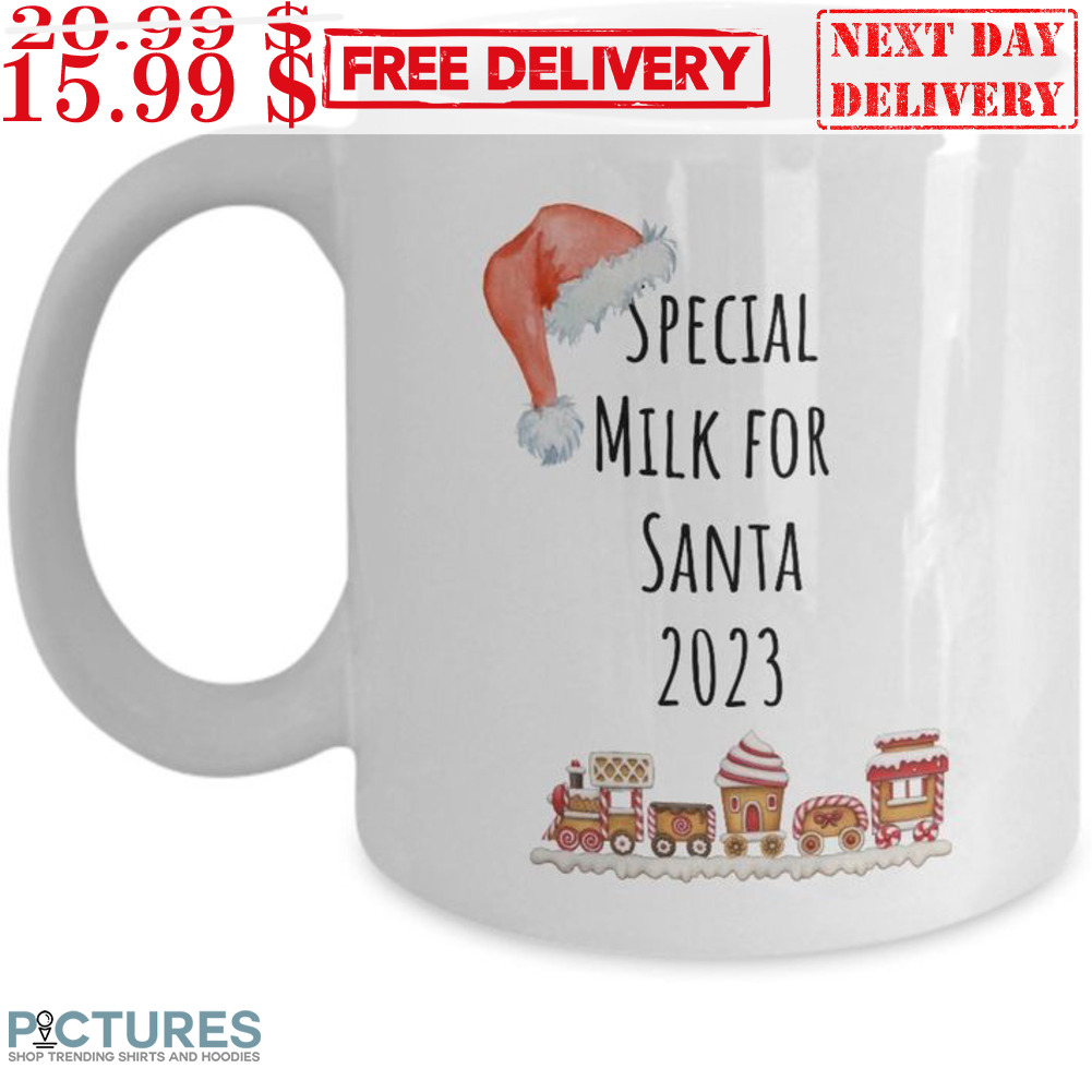 Train Special Milk For Santa 2023 Mug