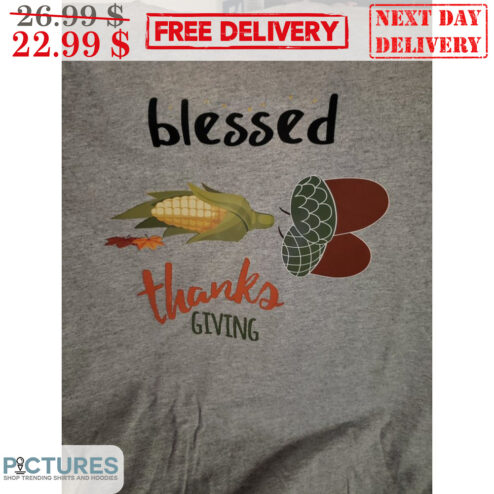 Blessed Thanksgiving Corn Chestnut Shirt