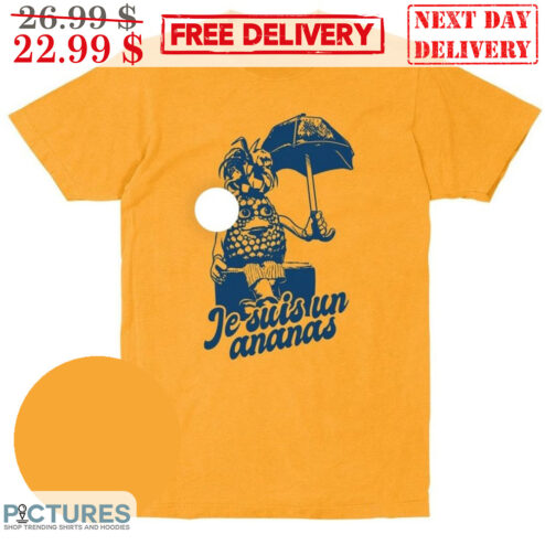 Pineapple Umbrella Je Suis Un Ananas Shirt