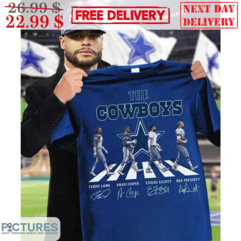 The Cowboys Walk On The Road Signature Dallas Cowboys Shirt