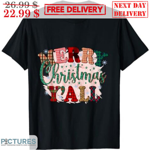 Merry Christmas Y'all Ugly Shirt