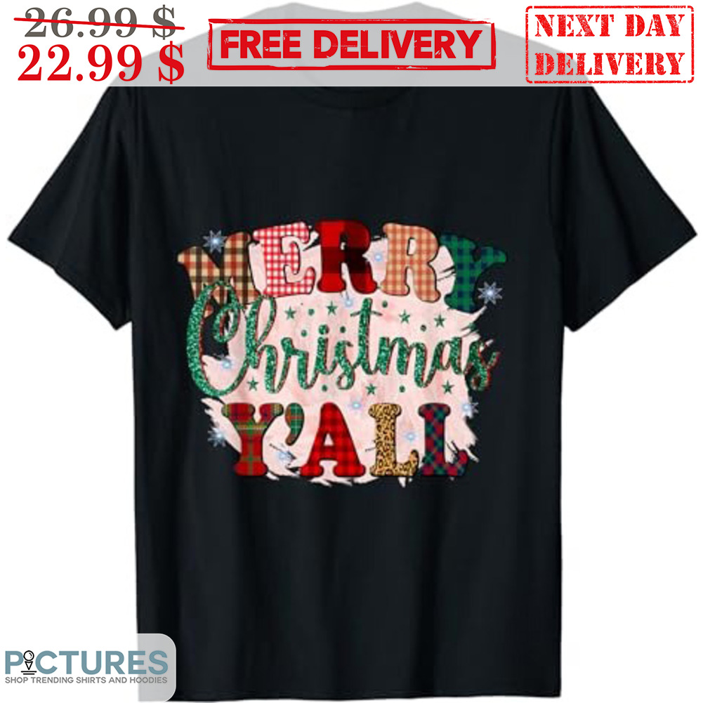 Merry Christmas Y'all Ugly Shirt