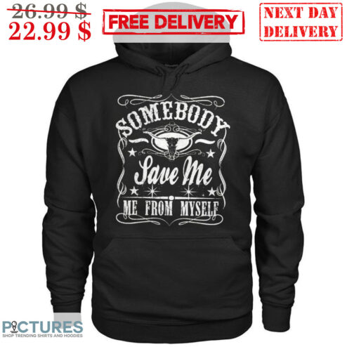 Jelly Roll Somebody Save Me From Myself Country Music Vintage Shirt