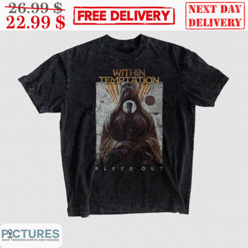 Within Temptation Bleed Out Cover Album Shirt