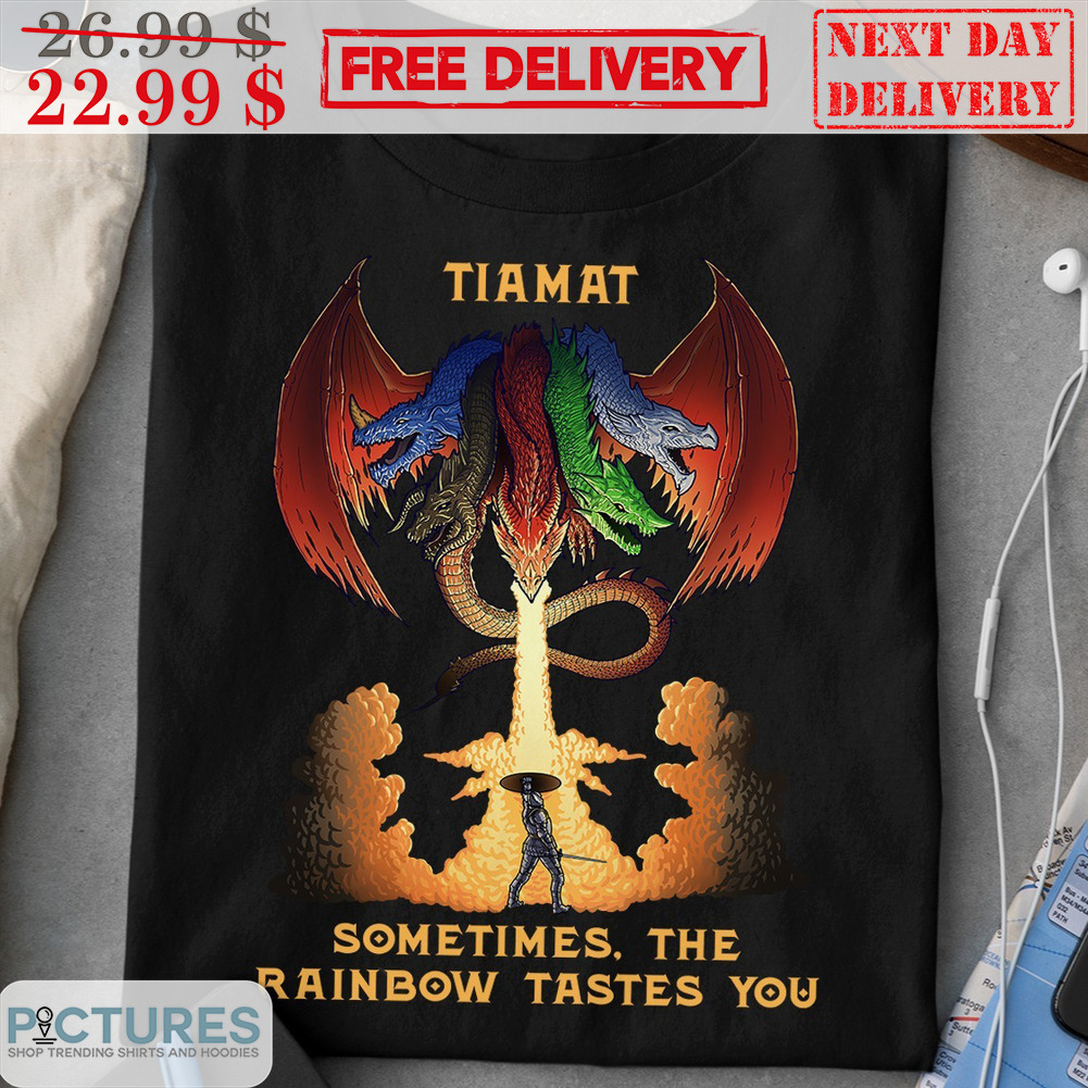 Dungeons & Dragons Tiamat Sometimes The Rainbow Tastes You Shirt