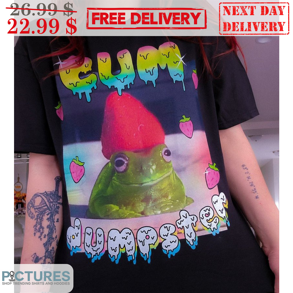 Frog Strawberry Cum Dumpster Cute Shirt