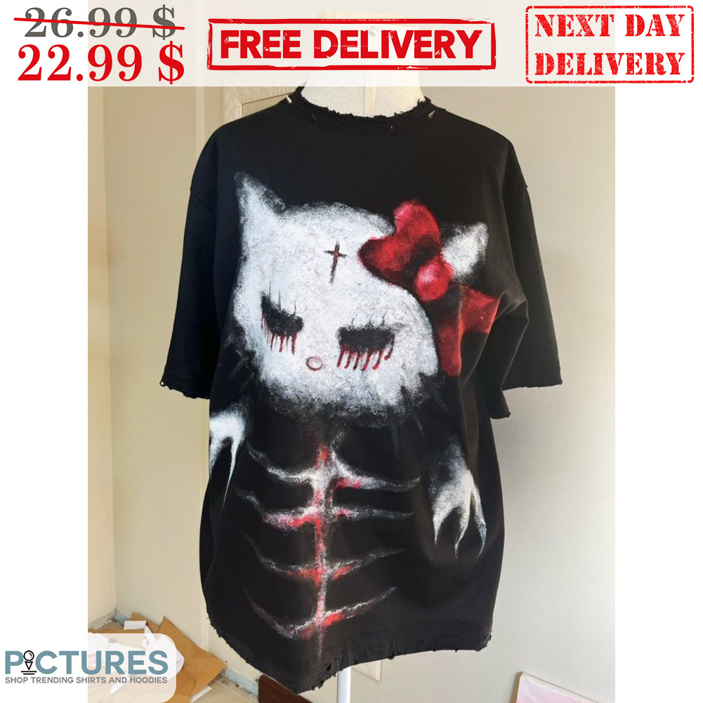 Horror Kell Kitty Cross Nightmare Shirt