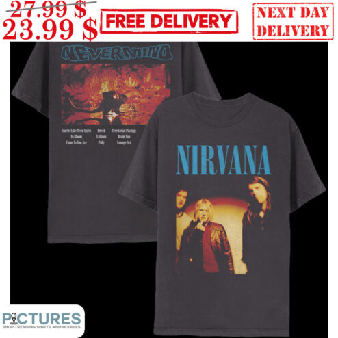 Nirvana Nevermind Album Vintage Shirt