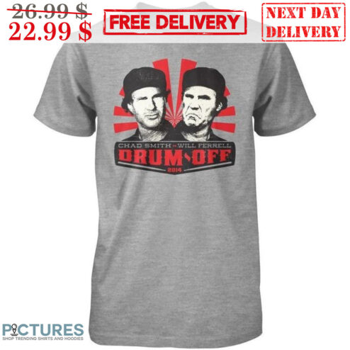 Chad Smith Will Ferrell Drum Off 2014 Shirt