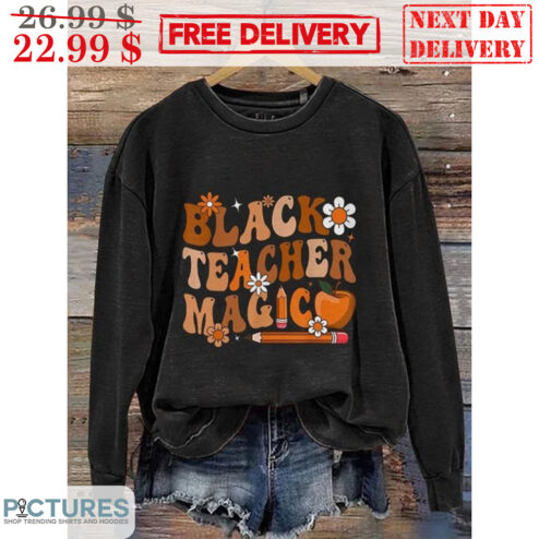 Black Teacher Magic Shirt