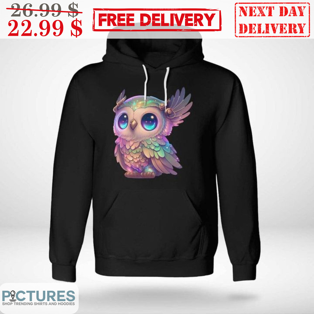 Night Owl Cute Graphic Art Galaxy Shirt