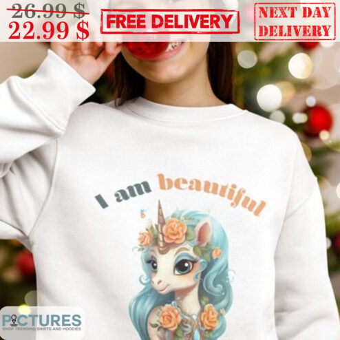 Unicorn I Am Beautiful Shirt