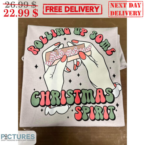 Rolling Up Some Christmas Spirit Pine Tree Cake Shirt