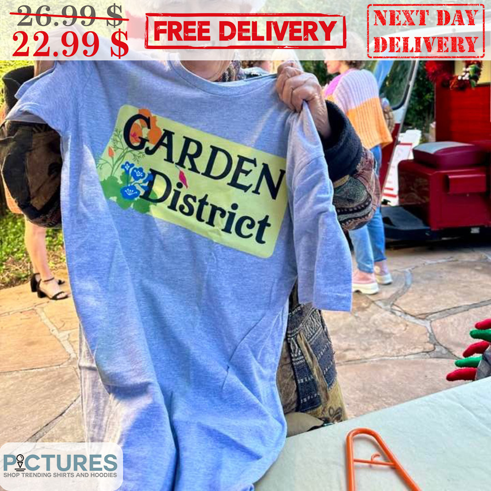 Flower Garden District Shirt