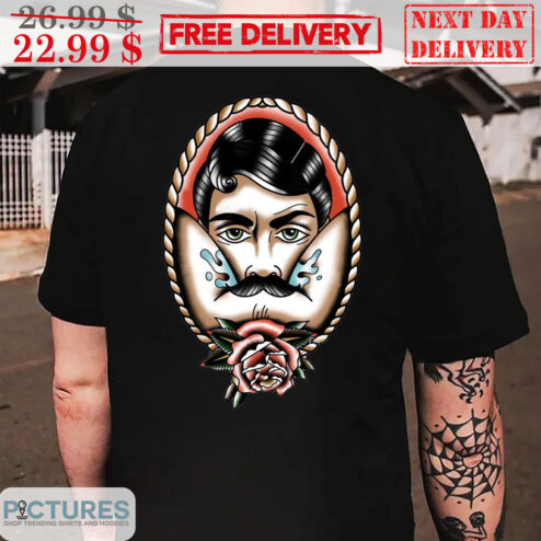 Man Beard Roses Blowjob Pussy Shirt